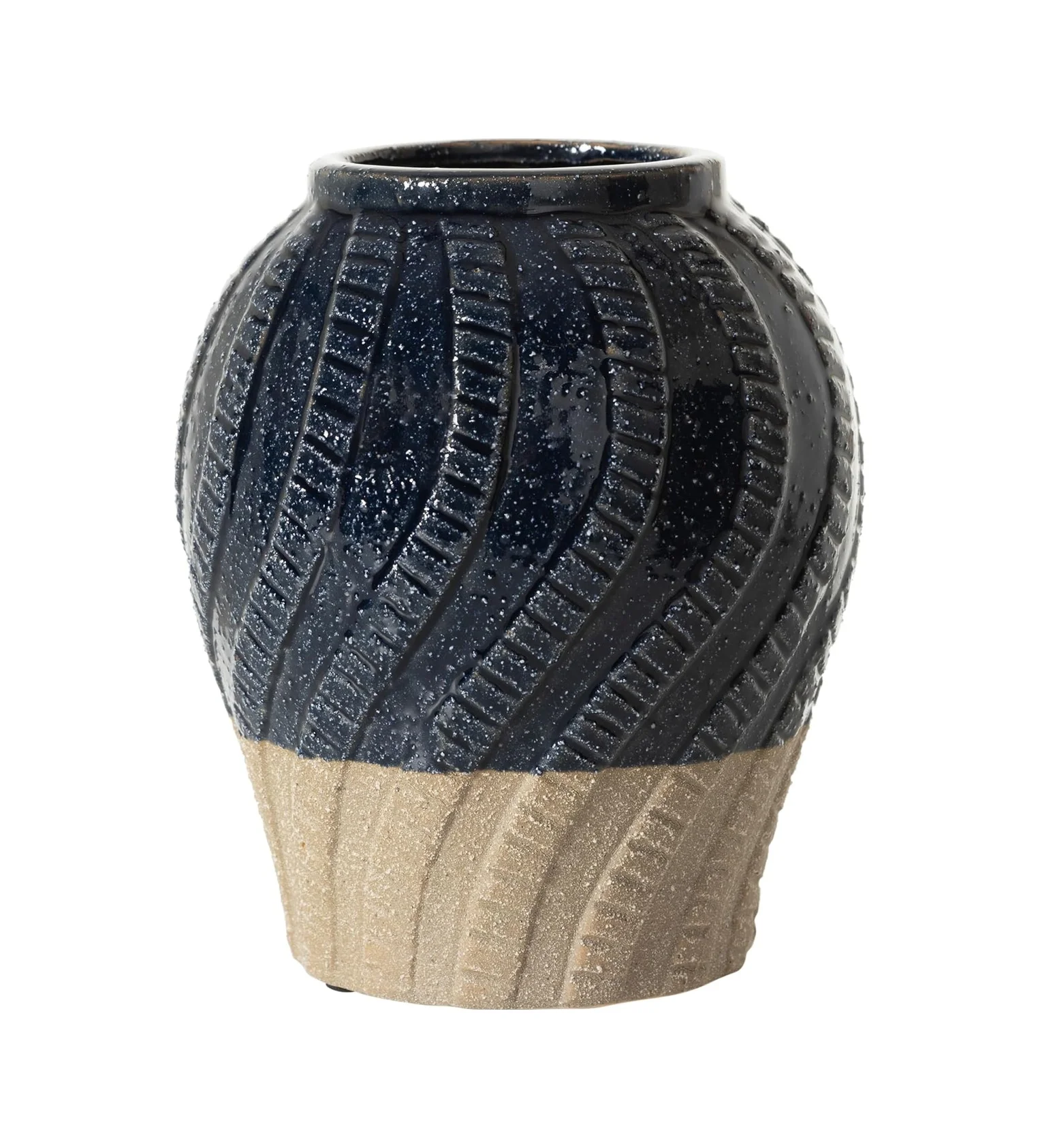 Lexroo Wavy Seramik Vazo 19 X 23 Cm Çok Renkli Lexroo Wavy Seramik Vazo 19 X 23 Cm Çok Renkli