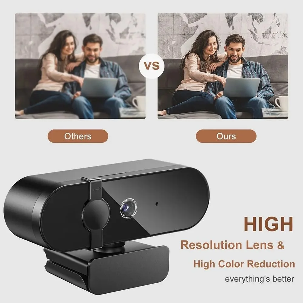 Lexroo Webcam 4k Konferans Kamera Gizlilik Bandı Dahili Mikrofon Chat Görüntülü Sohbet Yayın Lexroo Webcam 4k Konferans Kamera Gizlilik Bandı Dahili Mikrofon Chat Görüntülü Sohbet Yayın