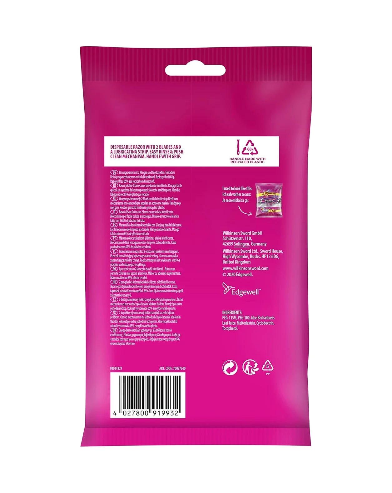 Lexroo Wilkinson Ekstra Iı Beauty Tek Kullanımlık-makinesi, Torba İle 15 Adet Lexroo Wilkinson Ekstra Iı Beauty Tek Kullanımlık-makinesi, Torba İle 15 Adet