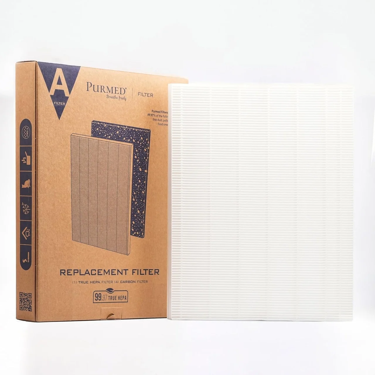Lexroo Winix Zero & P300 Uyumlu Filtre Seti Filtre A 1 Hepa + 3 Aktif Karbon Standart Lexroo Winix Zero & P300 Uyumlu Filtre Seti Filtre A 1 Hepa + 3 Aktif Karbon Standart