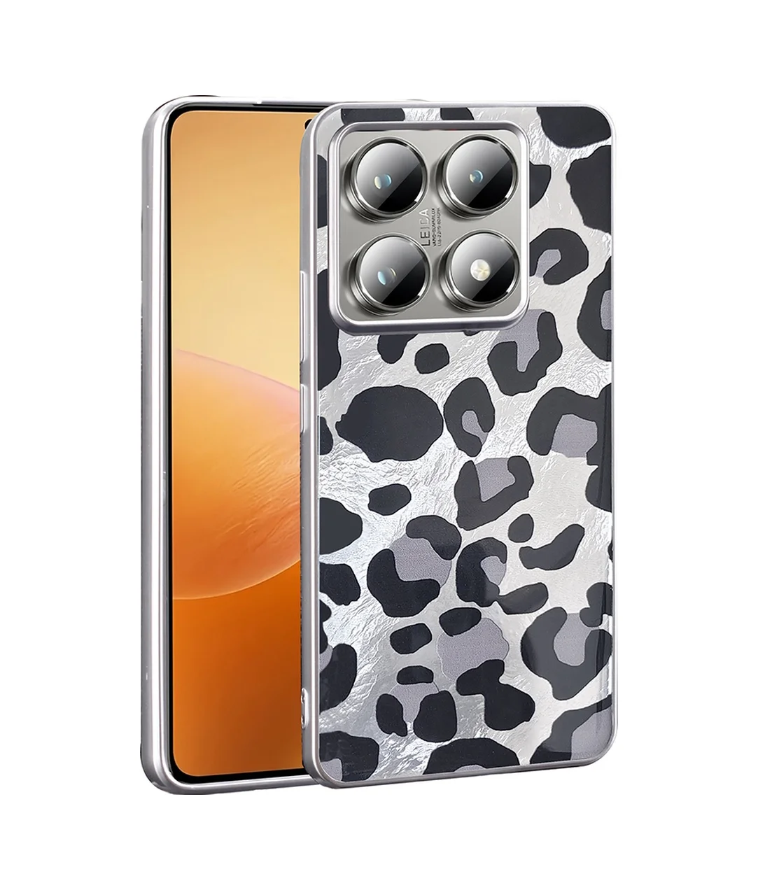Lexroo Xiaomi 14t Pro Kılıf Desenli Mep Kılıf - Gri Leopar Lexroo Xiaomi 14t Pro Kılıf Desenli Mep Kılıf - Gri Leopar