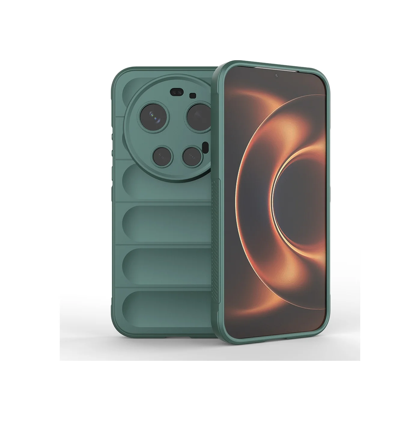 Lexroo Xiaomi 17 Ultra Kılıf Esnek Tpu Oyuklu Arka Yüzey Tasarımlı Etnik Silikon Kılıf - Koyu Yeşil Lexroo Xiaomi 17 Ultra Kılıf Esnek Tpu Oyuklu Arka Yüzey Tasarımlı Etnik Silikon Kılıf - Koyu Yeşil