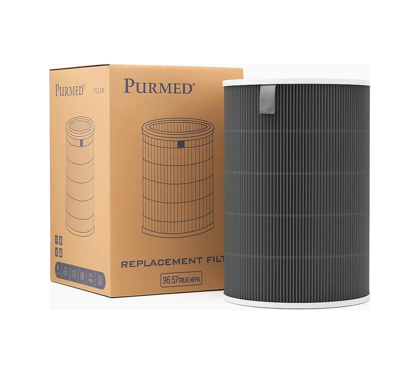Lexroo Xiaomi Akıllı Hava Temizleyici 4 Pro Uyumlu Hepa Filtre Standart Lexroo Xiaomi Akıllı Hava Temizleyici 4 Pro Uyumlu Hepa Filtre Standart