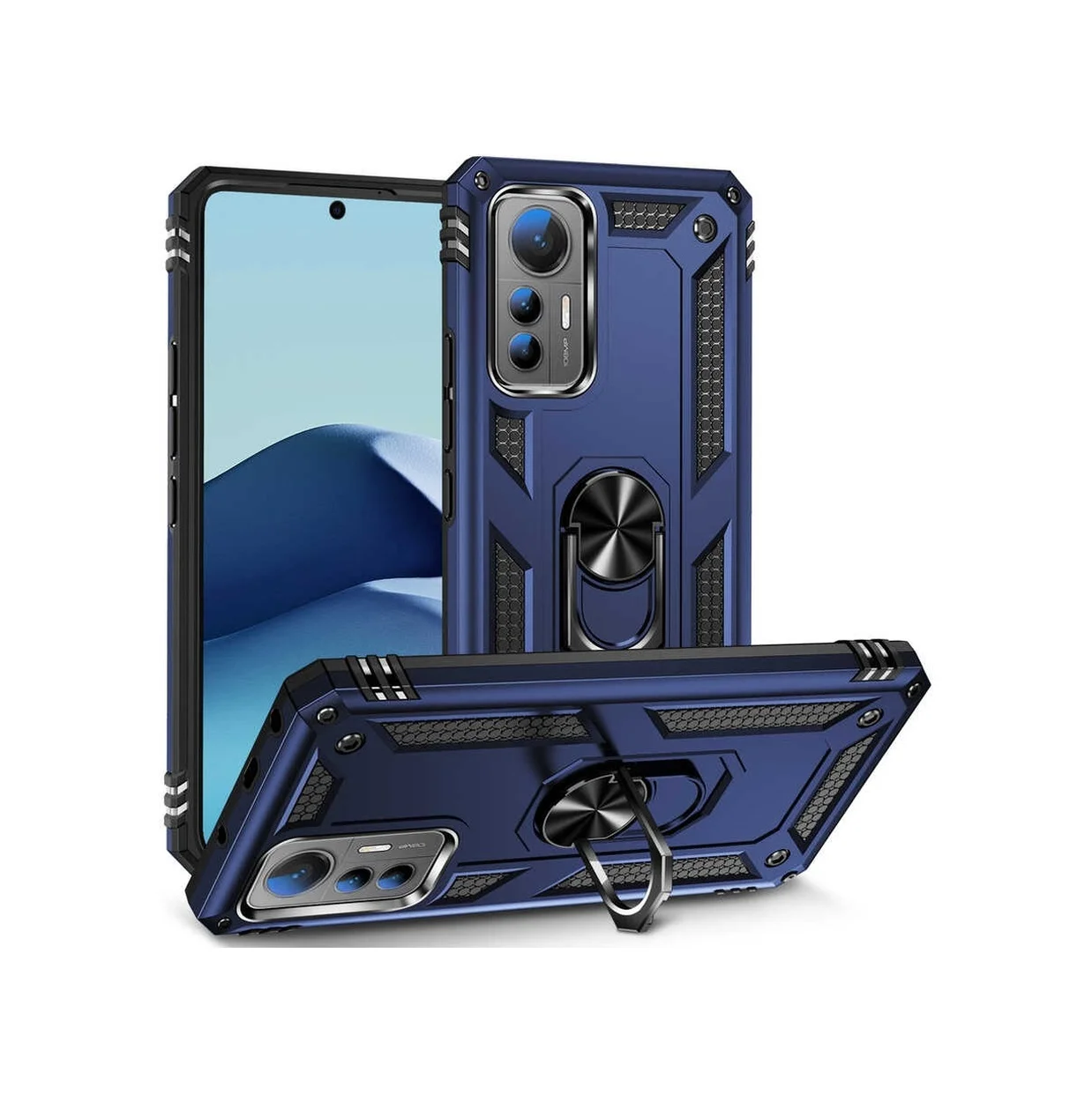 Lexroo Xiaomi Mi 12 Lite Kılıf Vega Kılıf - Mavi Lexroo Xiaomi Mi 12 Lite Kılıf Vega Kılıf - Mavi