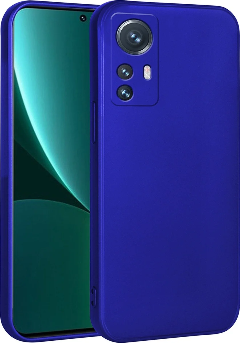 Lexroo Xiaomi Mi 12 Lite Kılıf Premier Silikon Kılıf - Saks Mavi Lexroo Xiaomi Mi 12 Lite Kılıf Premier Silikon Kılıf - Saks Mavi