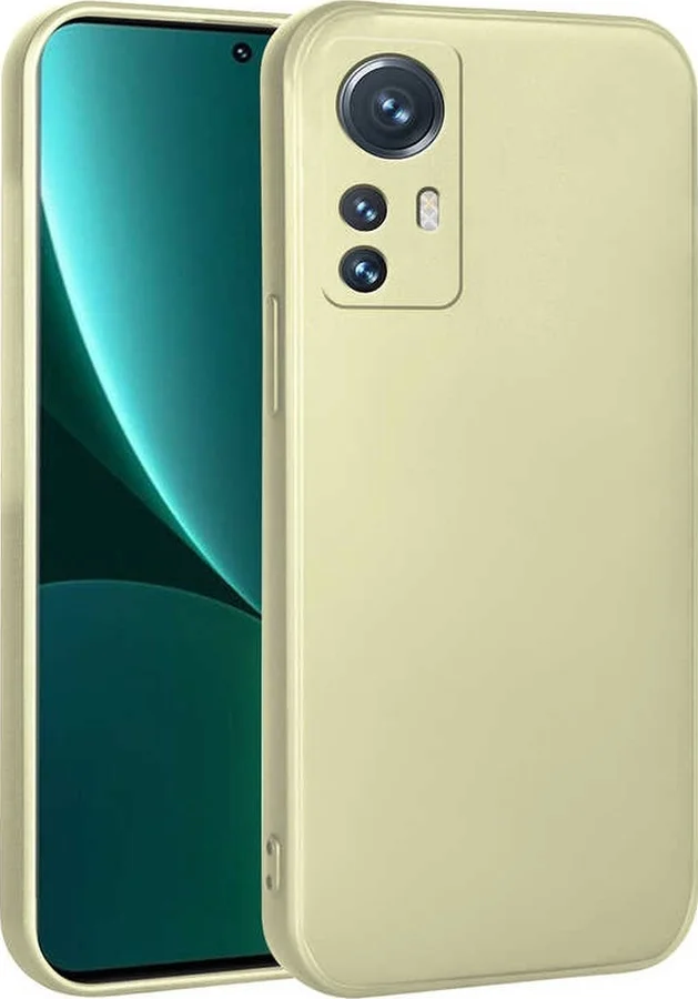 Lexroo Xiaomi Mi 12 Lite Kılıf Premier Silikon Kılıf - Gold Lexroo Xiaomi Mi 12 Lite Kılıf Premier Silikon Kılıf - Gold