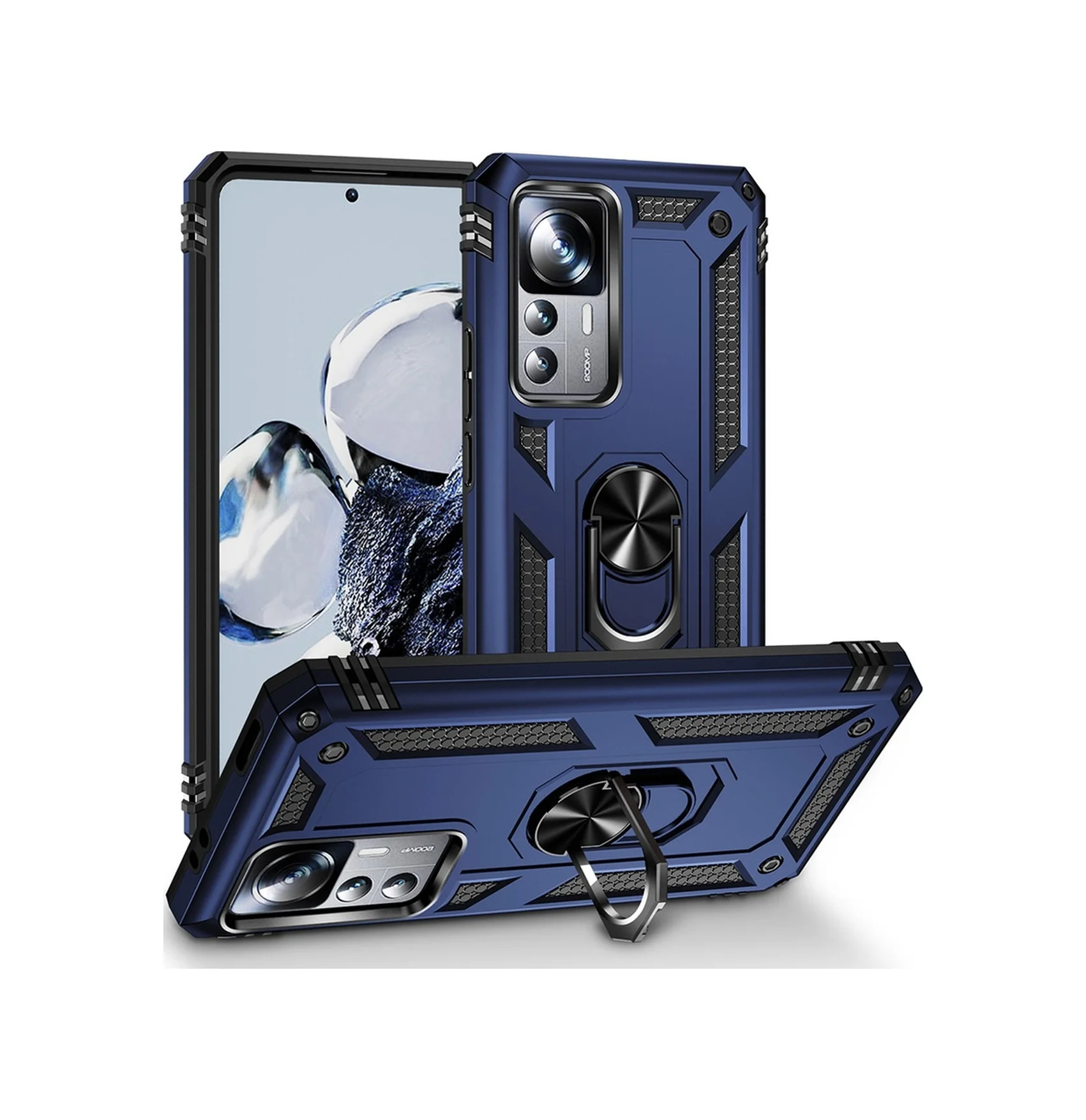Lexroo Xiaomi Mi 12t Pro Kılıf Vega Kılıf - Mavi Lexroo Xiaomi Mi 12t Pro Kılıf Vega Kılıf - Mavi