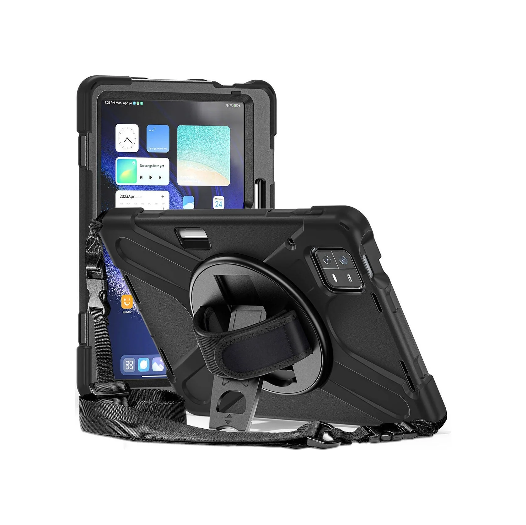 Lexroo Xiaomi Pad 6 Defender Tablet Silikon - Siyah Lexroo Xiaomi Pad 6 Defender Tablet Silikon - Siyah