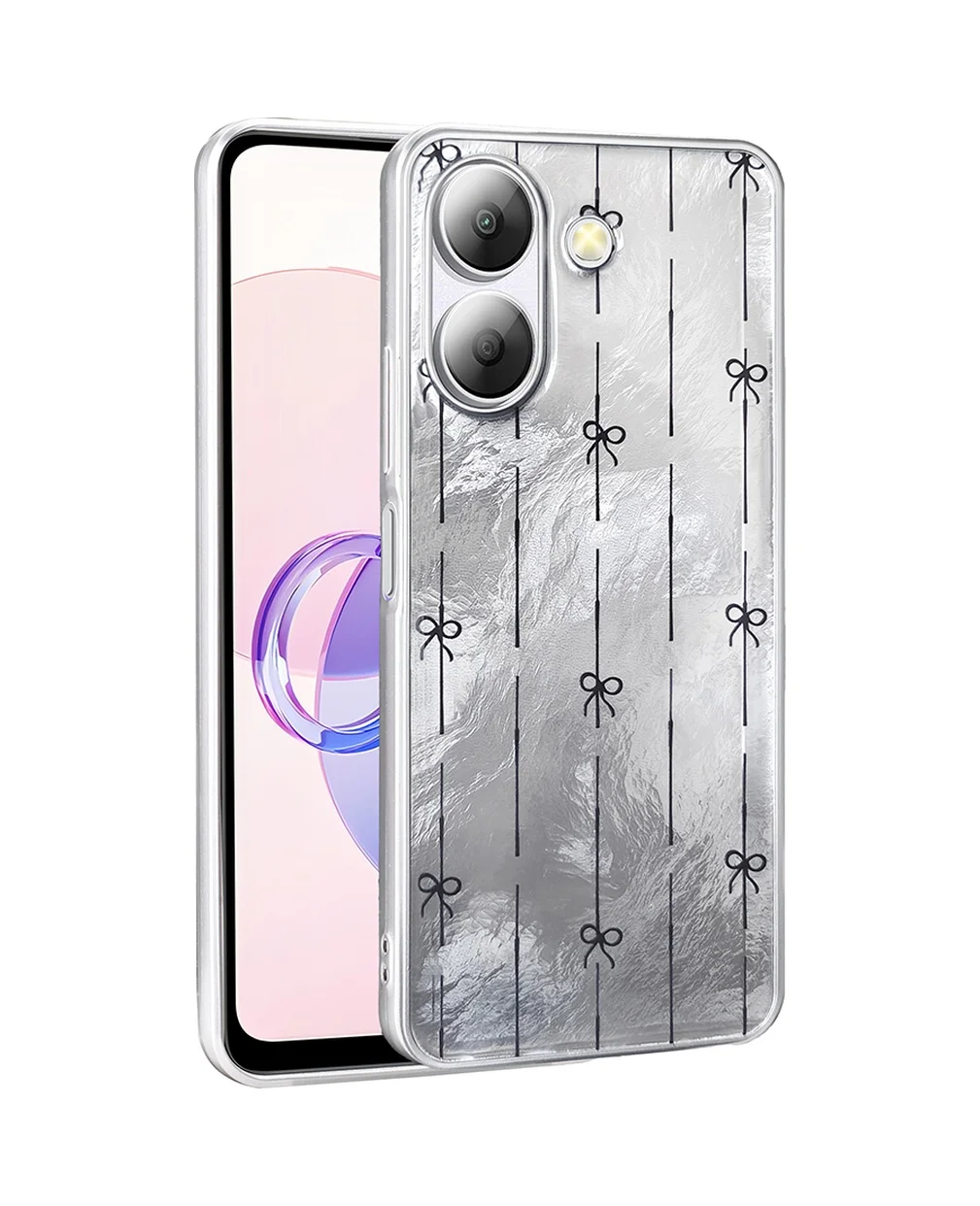 Lexroo Xiaomi Poco C65 Kılıf Desenli Mep Kılıf - Küçük Fiyonk Çok Renkli Lexroo Xiaomi Poco C65 Kılıf Desenli Mep Kılıf - Küçük Fiyonk Çok Renkli