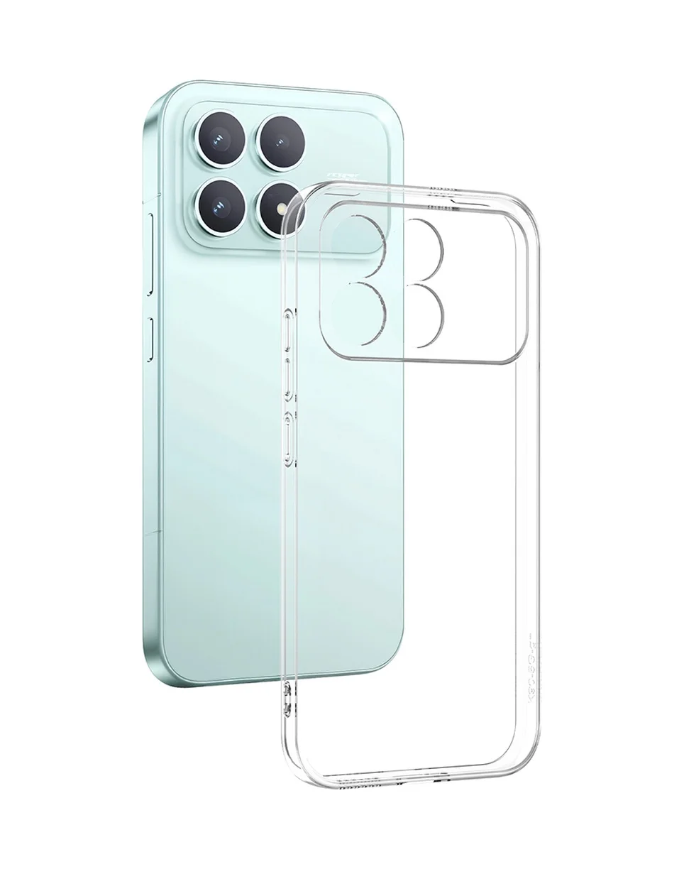 Lexroo Xiaomi Poco F8 Pro Kılıf Süper Silikon Kılıf - Şeffaf Lexroo Xiaomi Poco F8 Pro Kılıf Süper Silikon Kılıf - Şeffaf