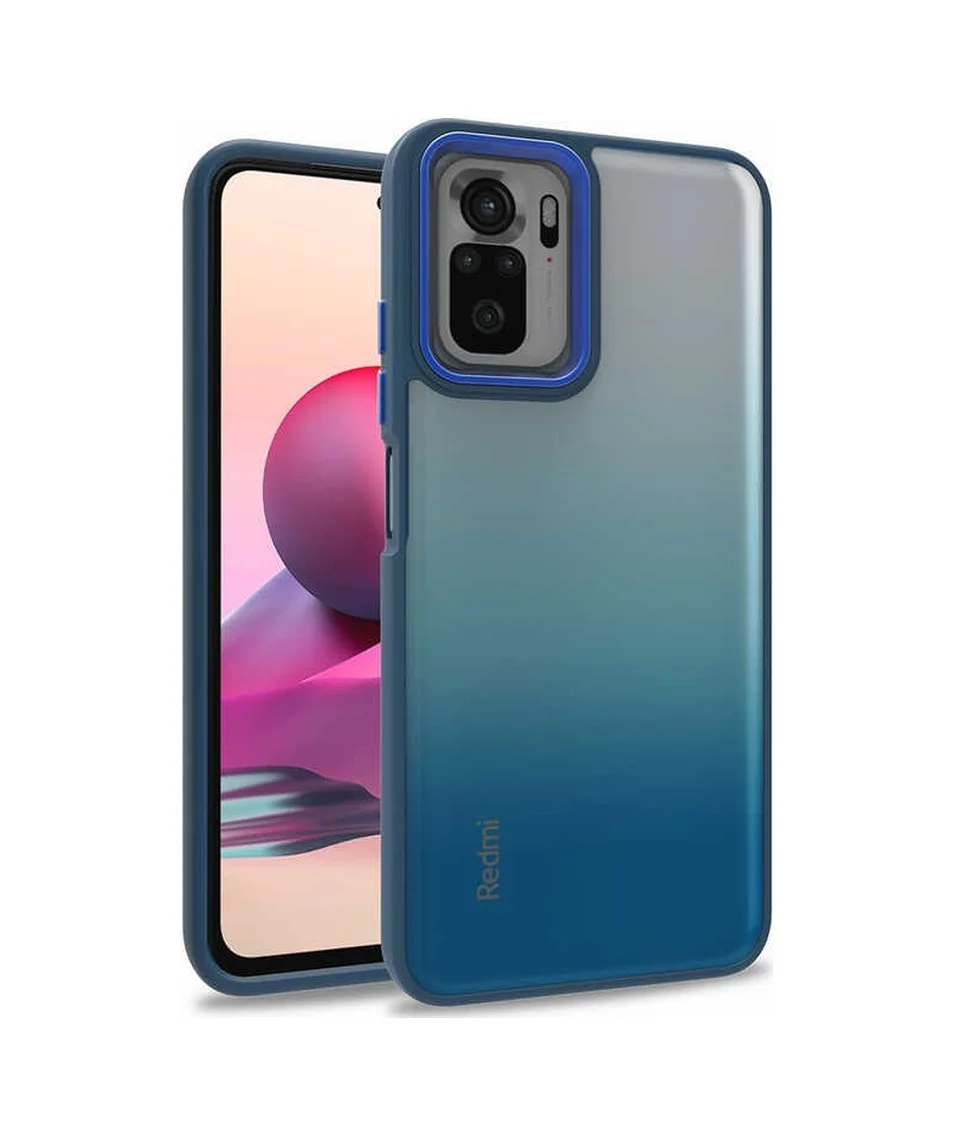 Lexroo Xiaomi Poco M5s Kılıf Flora Kılıf - Mavi Lexroo Xiaomi Poco M5s Kılıf Flora Kılıf - Mavi