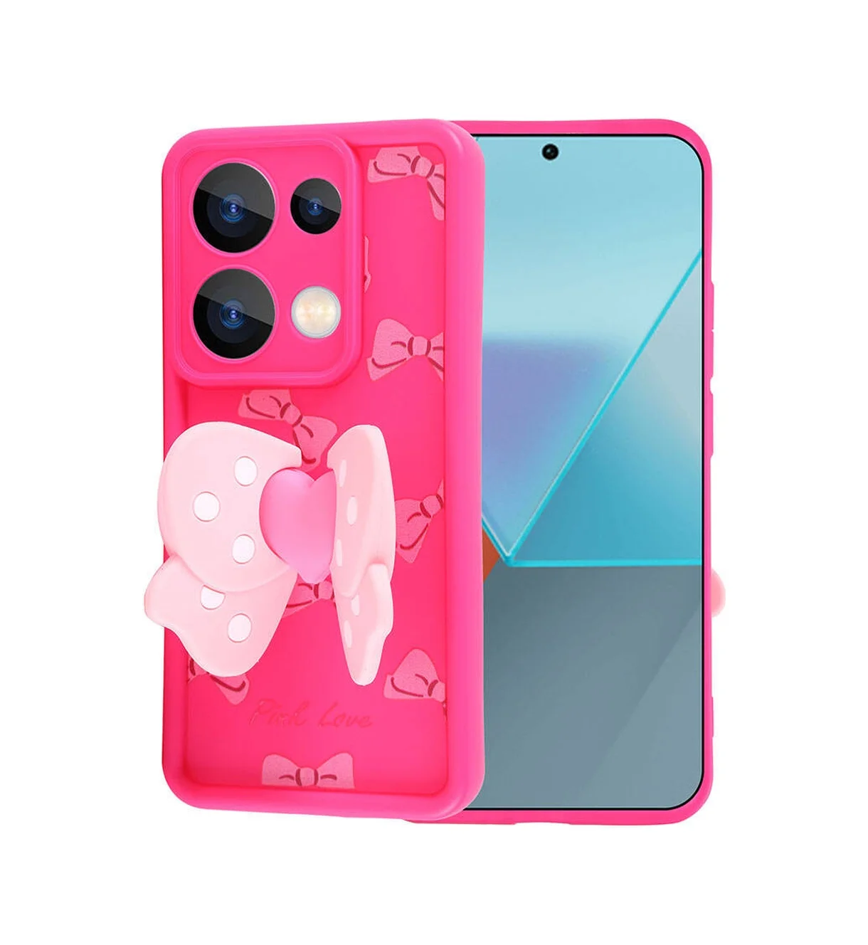 Lexroo Xiaomi Poco M6 Pro 4g Kılıf Kamera Korumalı Figür Tasarımlı Kapya Kılıf - Pembe Koyu Lexroo Xiaomi Poco M6 Pro 4g Kılıf Kamera Korumalı Figür Tasarımlı Kapya Kılıf - Pembe Koyu