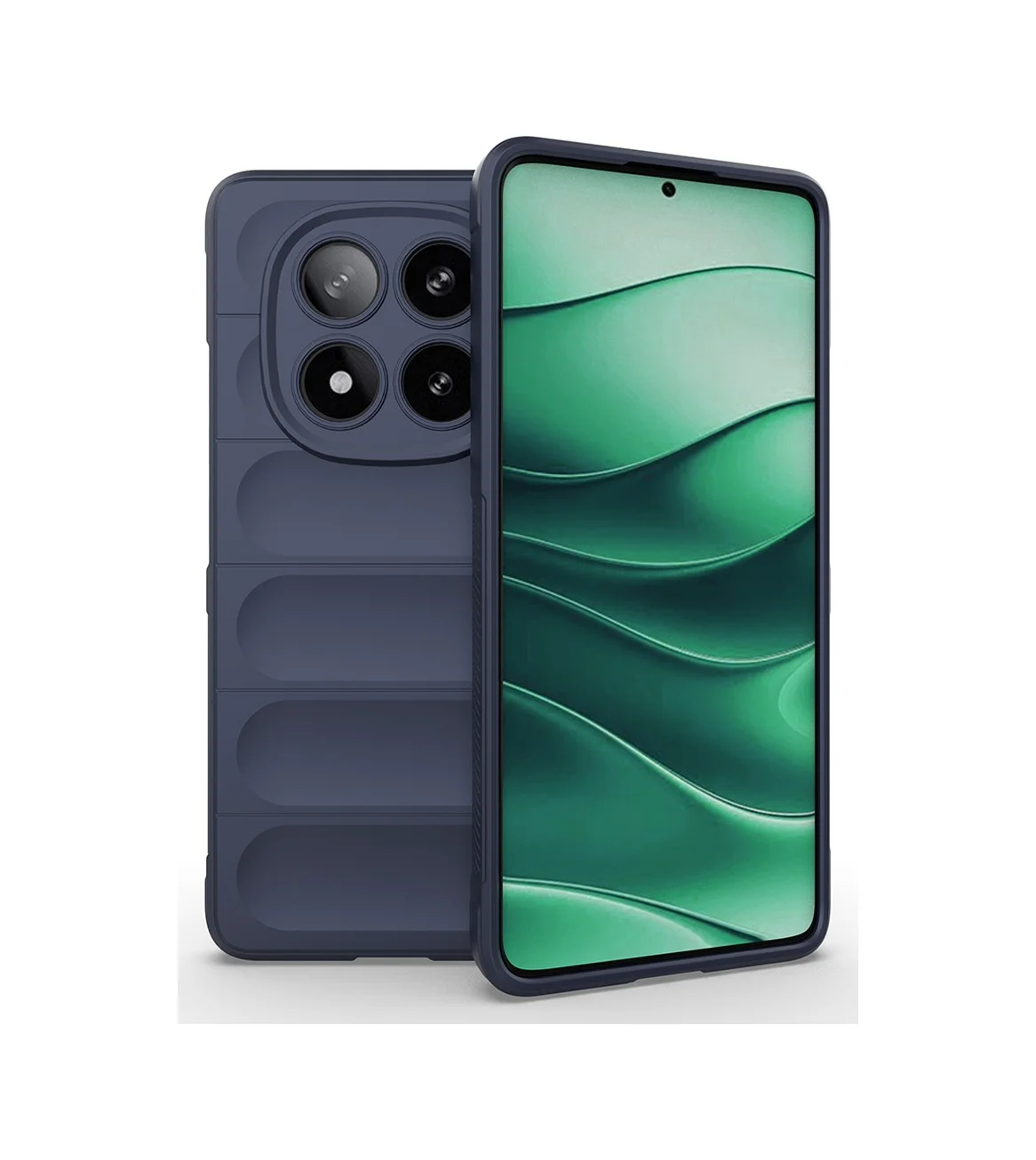 Lexroo Xiaomi Poco X7 Kılıf Esnek Tpu Oyuklu Arka Yüzey Tasarımlı Etnik Silikon Kılıf - Lacivert Lexroo Xiaomi Poco X7 Kılıf Esnek Tpu Oyuklu Arka Yüzey Tasarımlı Etnik Silikon Kılıf - Lacivert