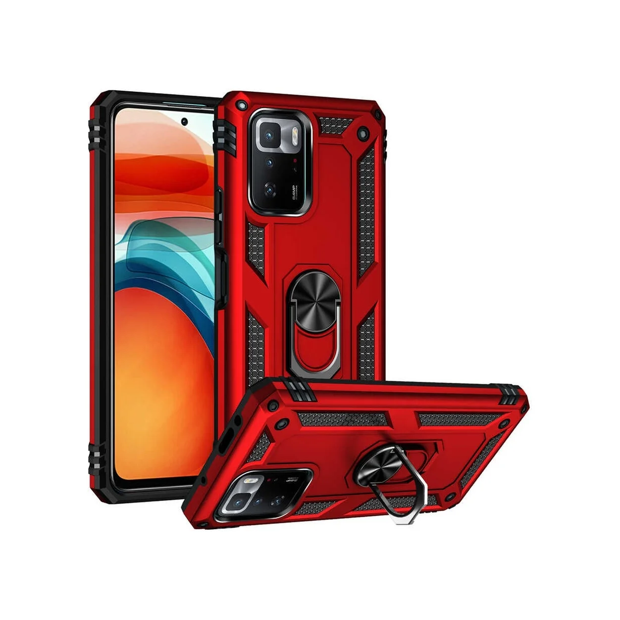 Lexroo Xiaomi Poco X3 Gt Kılıf Vega Kılıf - Kırmızı Lexroo Xiaomi Poco X3 Gt Kılıf Vega Kılıf - Kırmızı