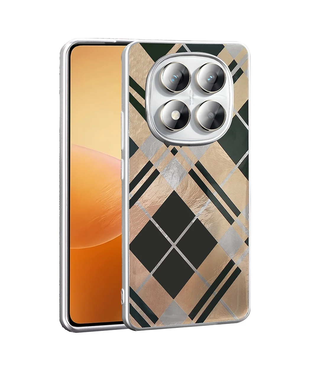 Lexroo Xiaomi Poco X7 Kılıf Desenli Mep Kılıf - Geometrik Çok Renkli Lexroo Xiaomi Poco X7 Kılıf Desenli Mep Kılıf - Geometrik Çok Renkli