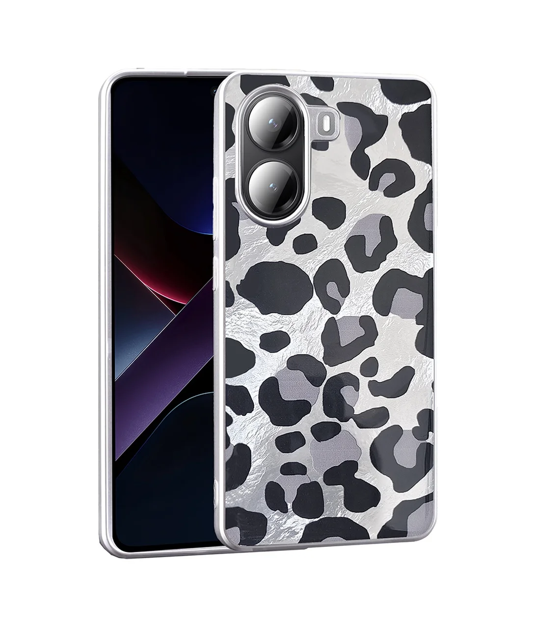 Lexroo Xiaomi Poco X7 Pro Kılıf Desenli Mep Kılıf - Gri Leopar Lexroo Xiaomi Poco X7 Pro Kılıf Desenli Mep Kılıf - Gri Leopar