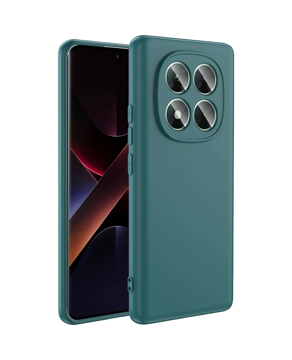 Lexroo Xiaomi Poco X7 Kılıf Mara Lansman Kılıf - Koyu Yeşil Lexroo Xiaomi Poco X7 Kılıf Mara Lansman Kılıf - Koyu Yeşil