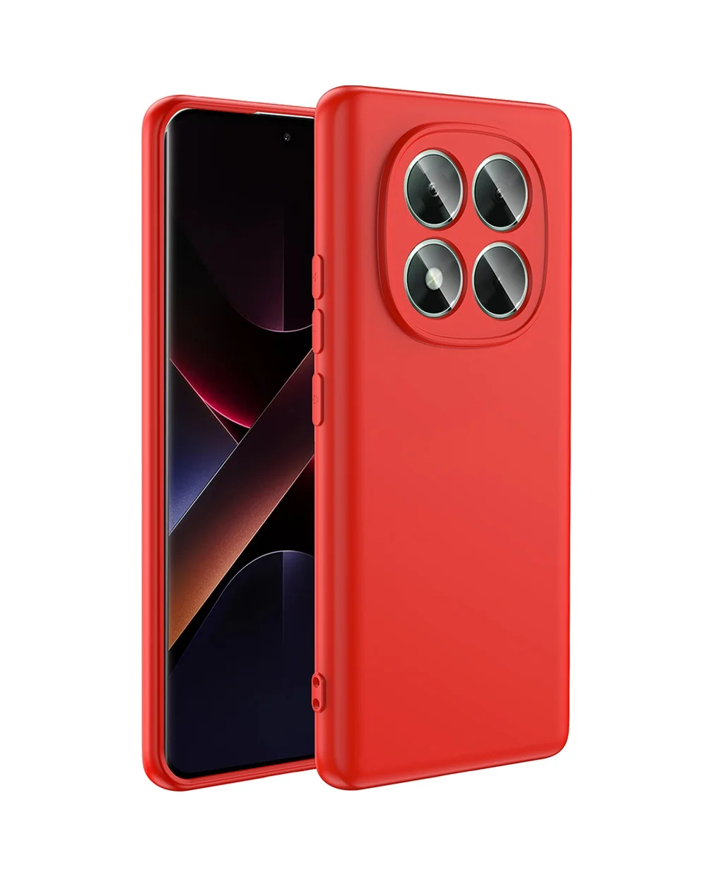 Lexroo Xiaomi Poco X7 Kılıf Mara Lansman Kılıf - Kırmızı Lexroo Xiaomi Poco X7 Kılıf Mara Lansman Kılıf - Kırmızı