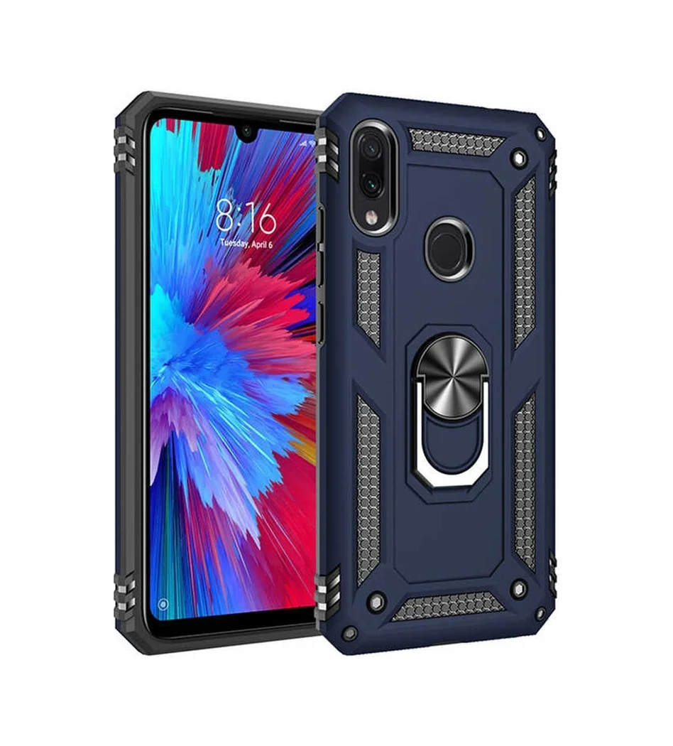 Lexroo Xiaomi Redmi Note 7 Kılıf Vega Kılıf - Mavi Lexroo Xiaomi Redmi Note 7 Kılıf Vega Kılıf - Mavi