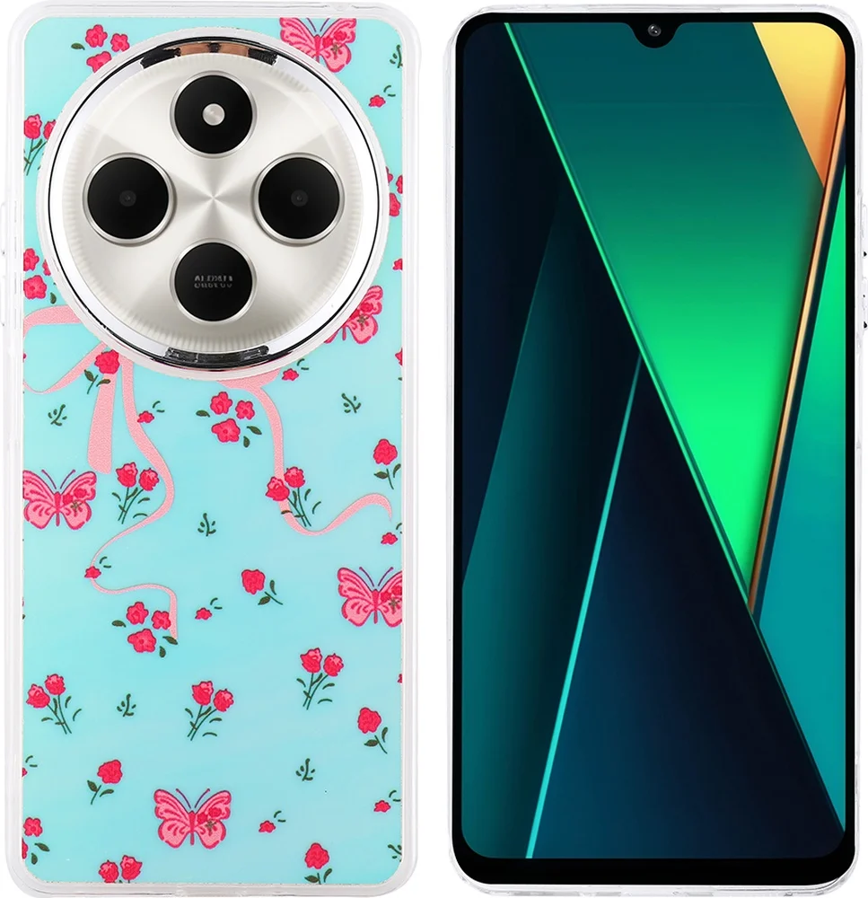 Lexroo Xiaomi Redmi 14c 4g Kılıf Airbag Tasarımlı Hadra Kılıf - Kelebek Çok Renkli Lexroo Xiaomi Redmi 14c 4g Kılıf Airbag Tasarımlı Hadra Kılıf - Kelebek Çok Renkli