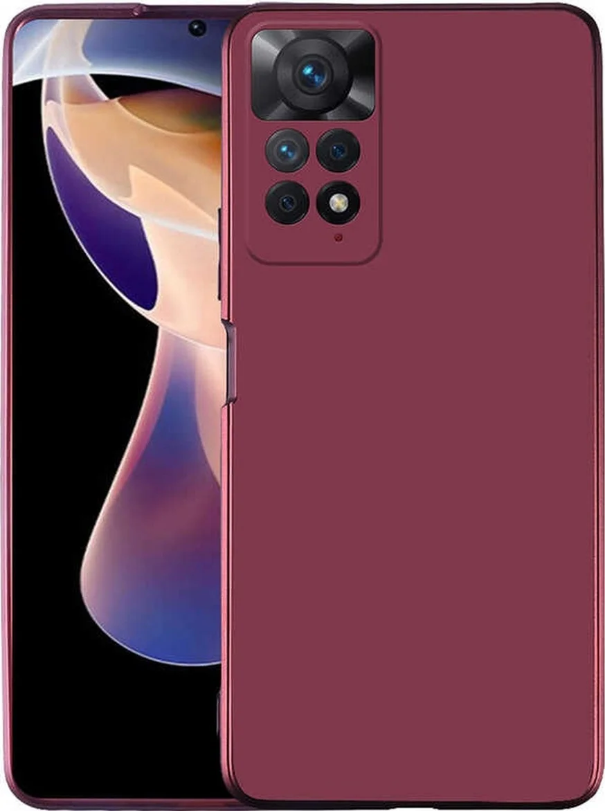 Lexroo Xiaomi Redmi Note 11 Pro 5g Kılıf Premier Silikon Kılıf - Mürdüm Çok Renkli Lexroo Xiaomi Redmi Note 11 Pro 5g Kılıf Premier Silikon Kılıf - Mürdüm Çok Renkli