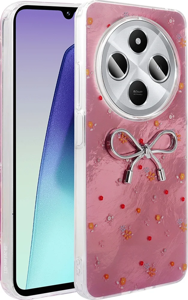 Lexroo Xiaomi Redmi 14c 4g Kılıf Kamera Korumalı Figürlü Ponti Silikon Kılıf - Açık Pembe Lexroo Xiaomi Redmi 14c 4g Kılıf Kamera Korumalı Figürlü Ponti Silikon Kılıf - Açık Pembe