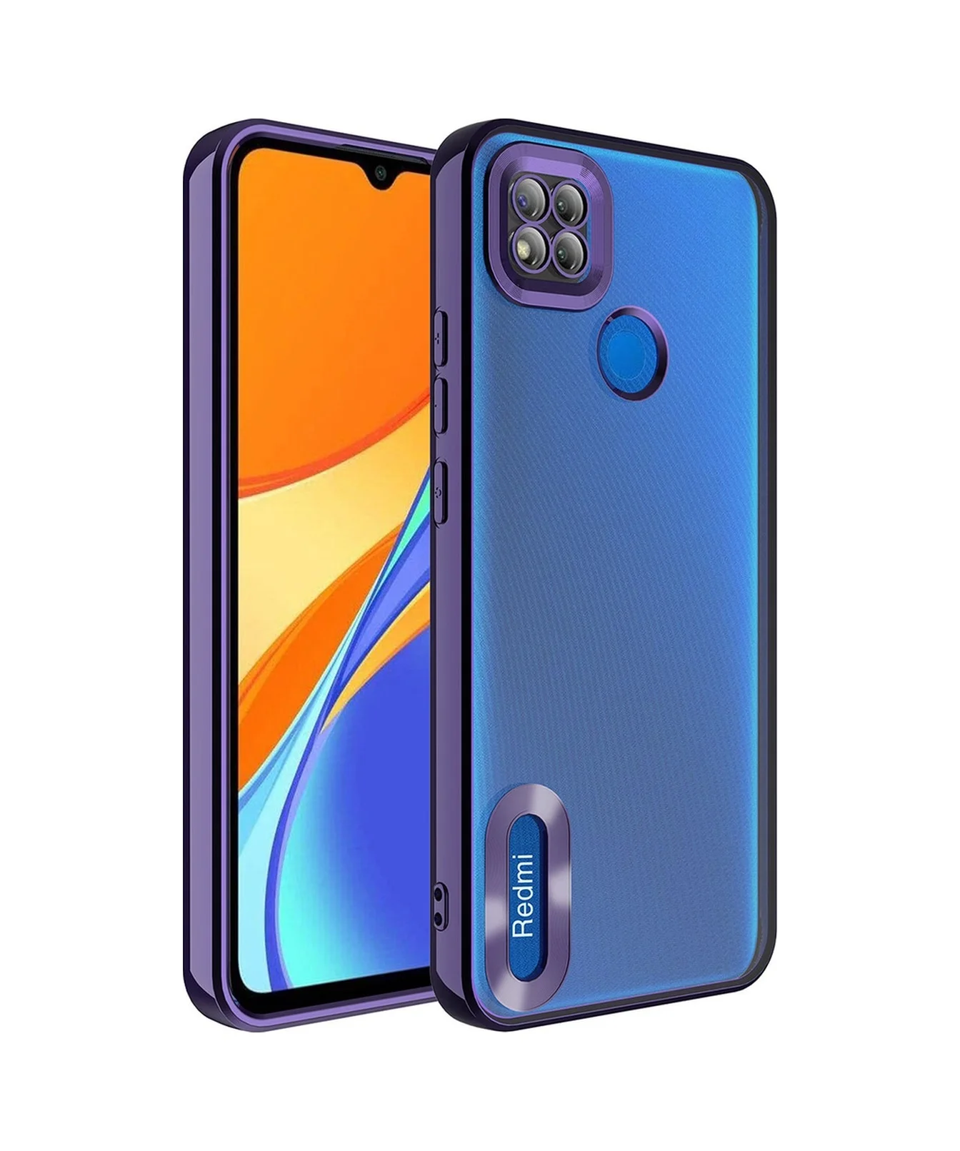Lexroo Xiaomi Redmi 10a Kılıf Kamera Korumalı Logo Gösteren Omega Kılıf - Derin Mor Lexroo Xiaomi Redmi 10a Kılıf Kamera Korumalı Logo Gösteren Omega Kılıf - Derin Mor