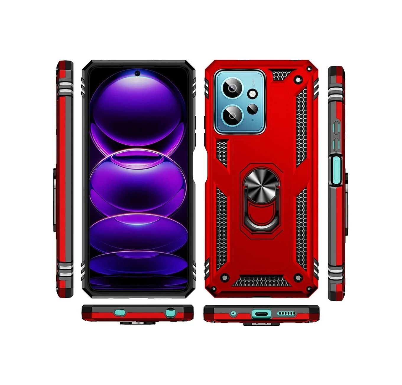 Lexroo Xiaomi Redmi Note 12 4g Kılıf Vega Kılıf - Mavi Lexroo Xiaomi Redmi Note 12 4g Kılıf Vega Kılıf - Mavi