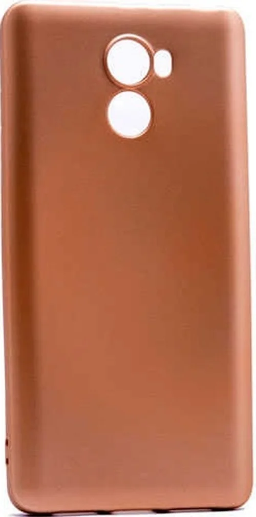 Lexroo Xiaomi Redmi 4 Kılıf Premier Silikon Kılıf - Gold Lexroo Xiaomi Redmi 4 Kılıf Premier Silikon Kılıf - Gold