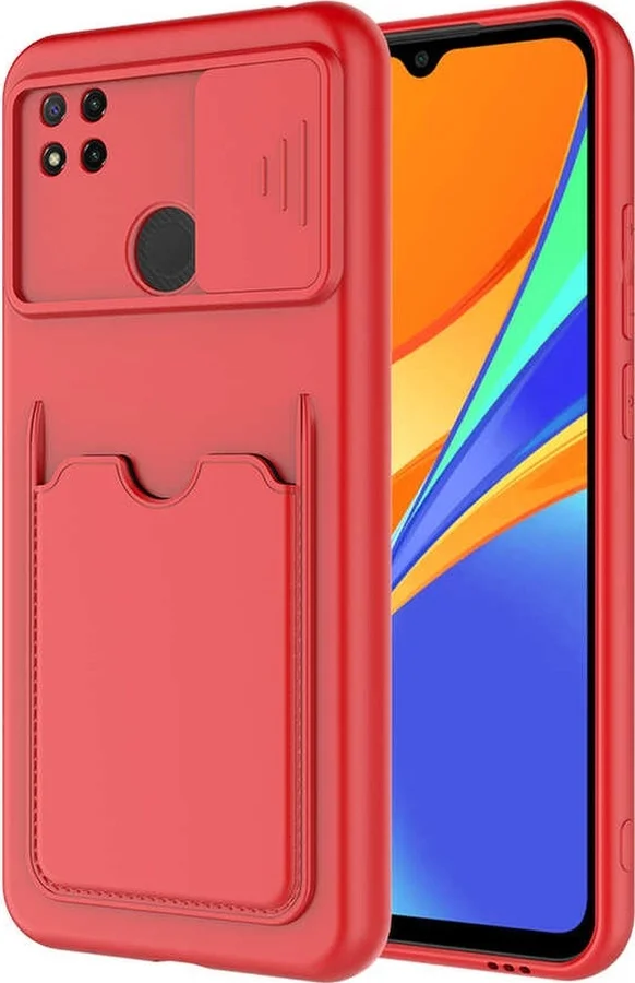 Lexroo Xiaomi Redmi 9c Kılıf Kartix Kılıf - Kırmızı Lexroo Xiaomi Redmi 9c Kılıf Kartix Kılıf - Kırmızı