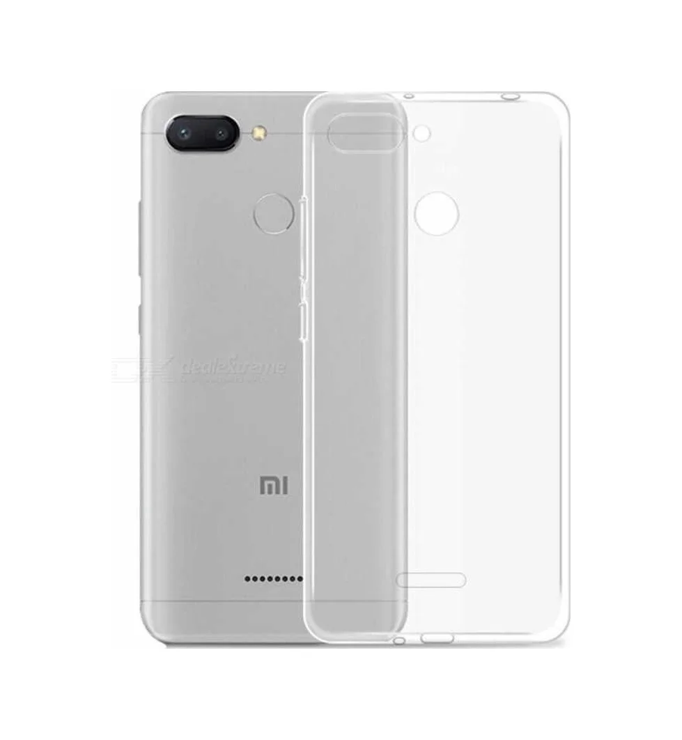 Lexroo Xiaomi Redmi 6 Kılıf Süper Silikon Kılıf - Renksiz Çok Renkli Lexroo Xiaomi Redmi 6 Kılıf Süper Silikon Kılıf - Renksiz Çok Renkli