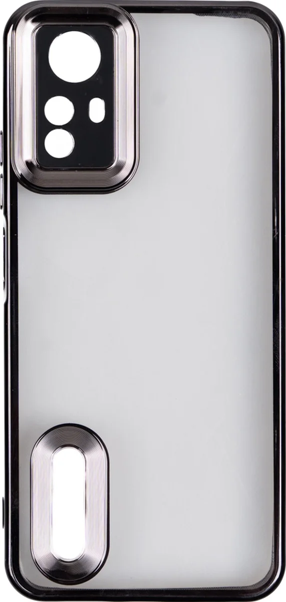Lexroo Xiaomi Redmi Note 12s Kılıf Kamera Korumalı Logo Gösteren Omega Kılıf - Siyah Lexroo Xiaomi Redmi Note 12s Kılıf Kamera Korumalı Logo Gösteren Omega Kılıf - Siyah