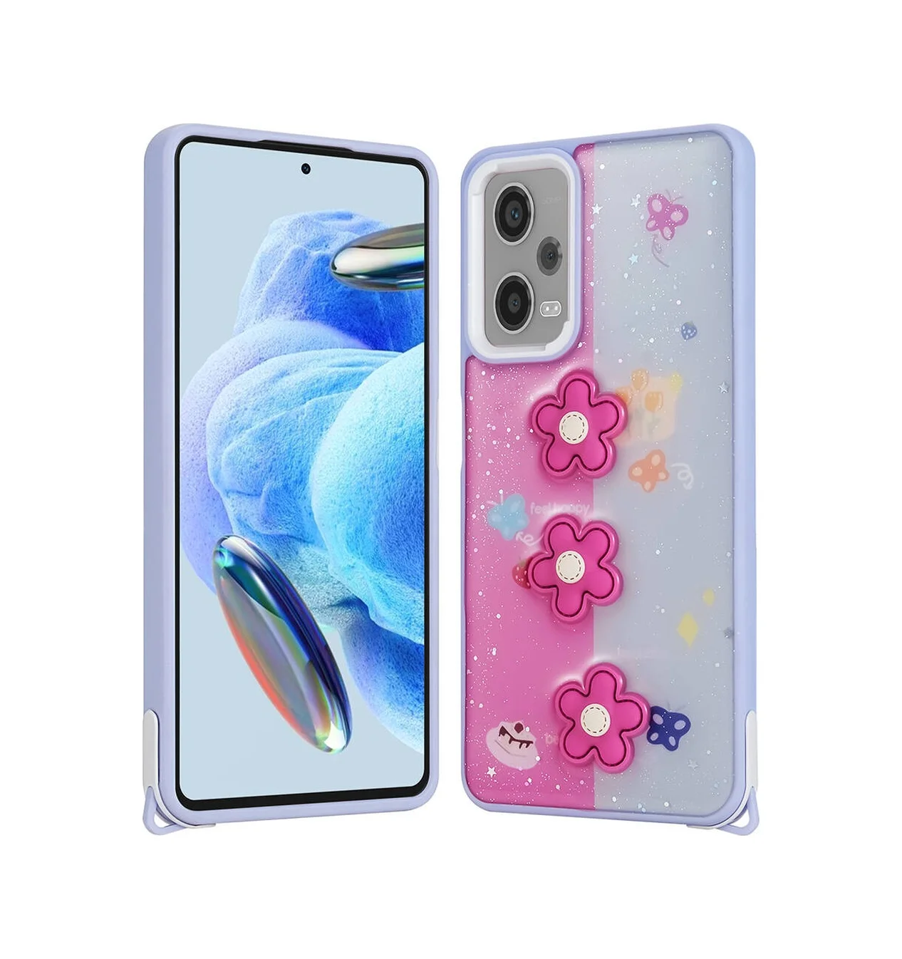 Lexroo Xiaomi Redmi Note 12 Pro Plus 5g Kılıf Parlayan Simli Kabartma Figürlü Cevze Kılıf - Yeşil Lexroo Xiaomi Redmi Note 12 Pro Plus 5g Kılıf Parlayan Simli Kabartma Figürlü Cevze Kılıf - Yeşil