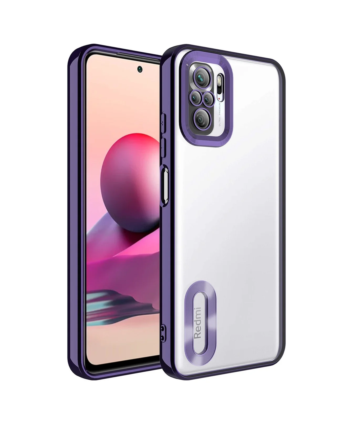 Lexroo Xiaomi Redmi Note 10s Kılıf Kamera Korumalı Logo Gösteren Omega Kılıf - Derin Mor Lexroo Xiaomi Redmi Note 10s Kılıf Kamera Korumalı Logo Gösteren Omega Kılıf - Derin Mor
