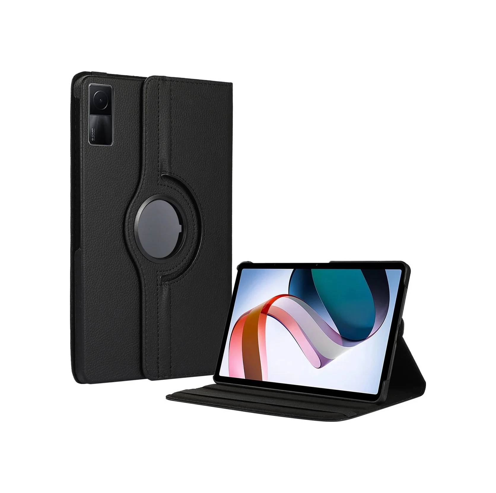 Lexroo Xiaomi Redmi Pad Dönebilen Standlı Kılıf - Siyah Lexroo Xiaomi Redmi Pad Dönebilen Standlı Kılıf - Siyah