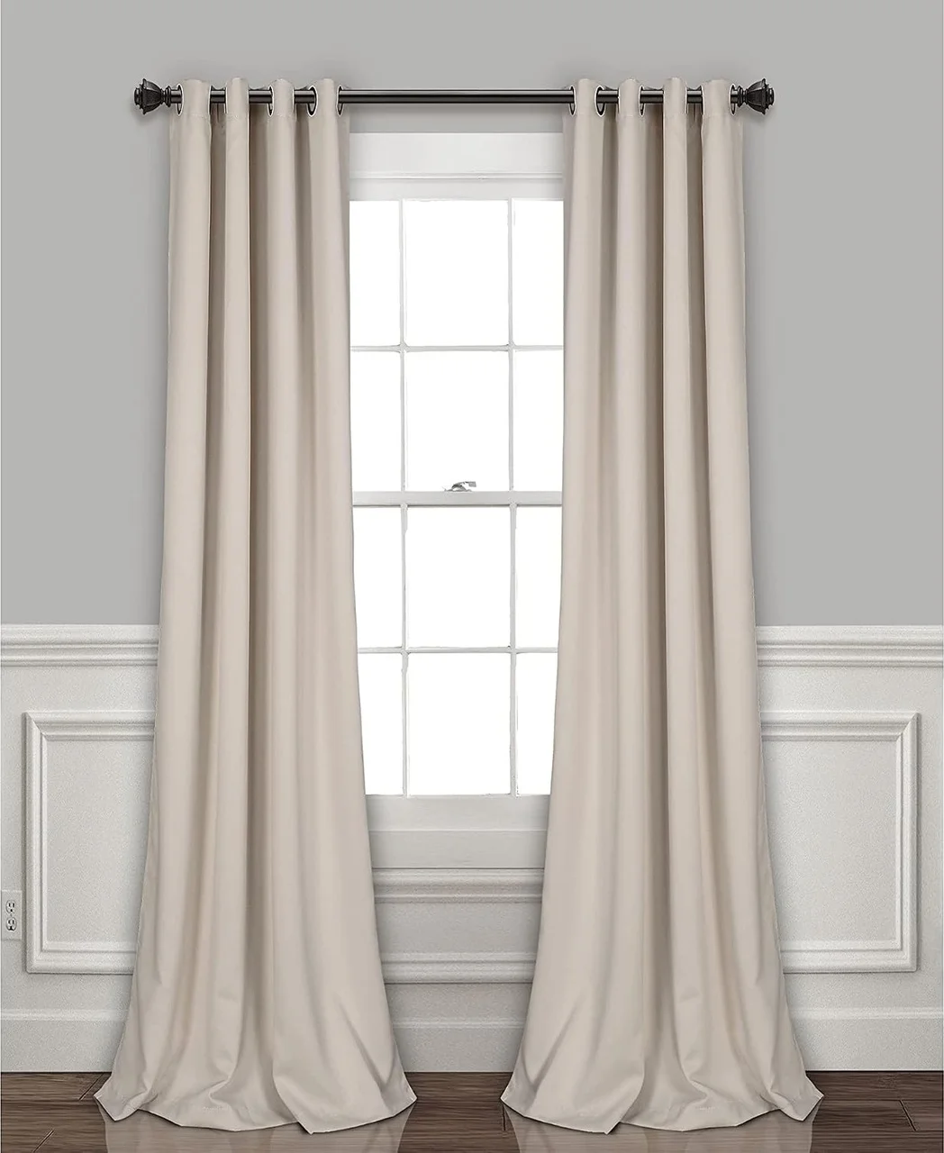 Lexroo Yalıtımlı Gromet Karartma Perdeleri Panel Çifti, 132 Cm G X 213 Cm U, Buğday Çok Renkli Lexroo Yalıtımlı Gromet Karartma Perdeleri Panel Çifti, 132 Cm G X 213 Cm U, Buğday Çok Renkli
