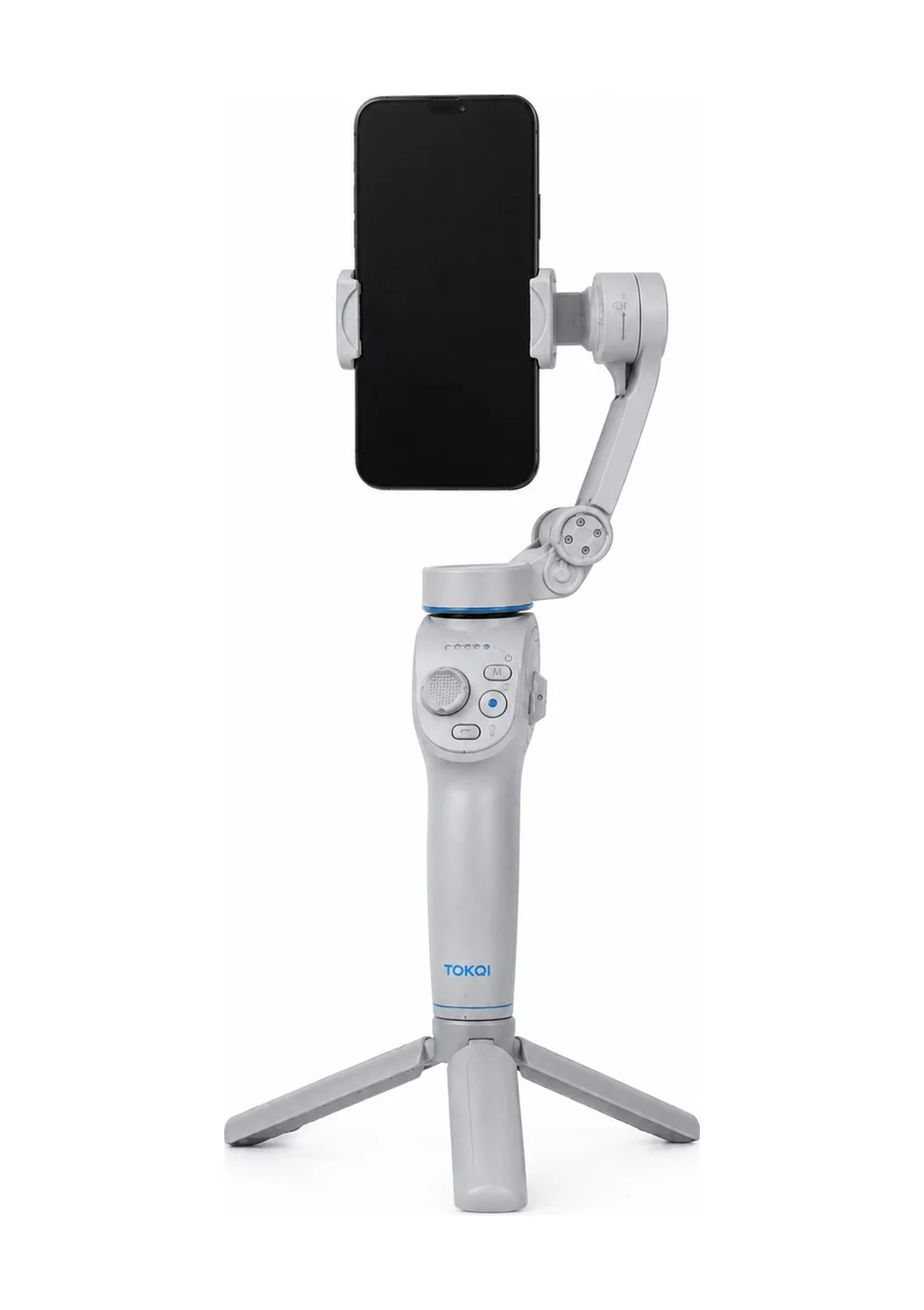 Lexroo Yapay Zeka Takipli Telefon Gimbali Katlanabilir Tripod Bluetooth Kontrollü Dahili Led Işıklı Lexroo Yapay Zeka Takipli Telefon Gimbali Katlanabilir Tripod Bluetooth Kontrollü Dahili Led Işıklı