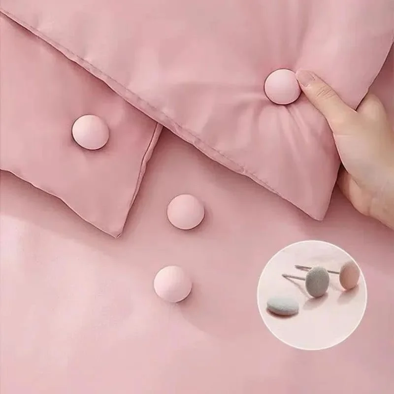 Lexroo Yorgan Kılıfı Ve Çarşaf Tutucu Sabitleyici Yastık Nevresim Sabitleyici Düzenleyici Pembe 4 Lexroo Yorgan Kılıfı Ve Çarşaf Tutucu Sabitleyici Yastık Nevresim Sabitleyici Düzenleyici Pembe 4