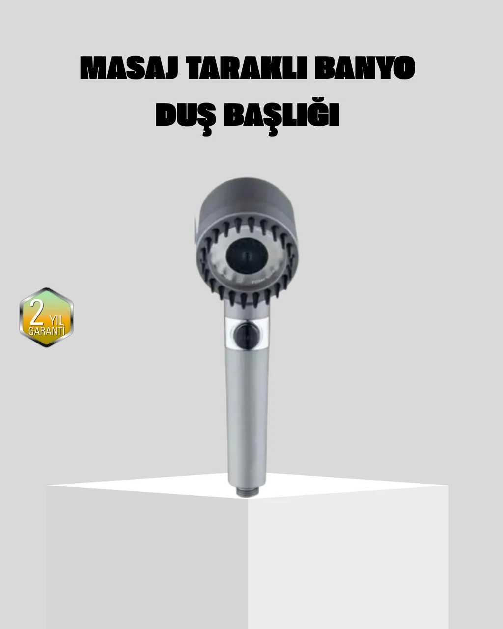 Lexroo Yüksek Basınçlı Masajlı Duş Başlığı Su Tasarruflu Çok Renkli Lexroo Yüksek Basınçlı Masajlı Duş Başlığı Su Tasarruflu Çok Renkli