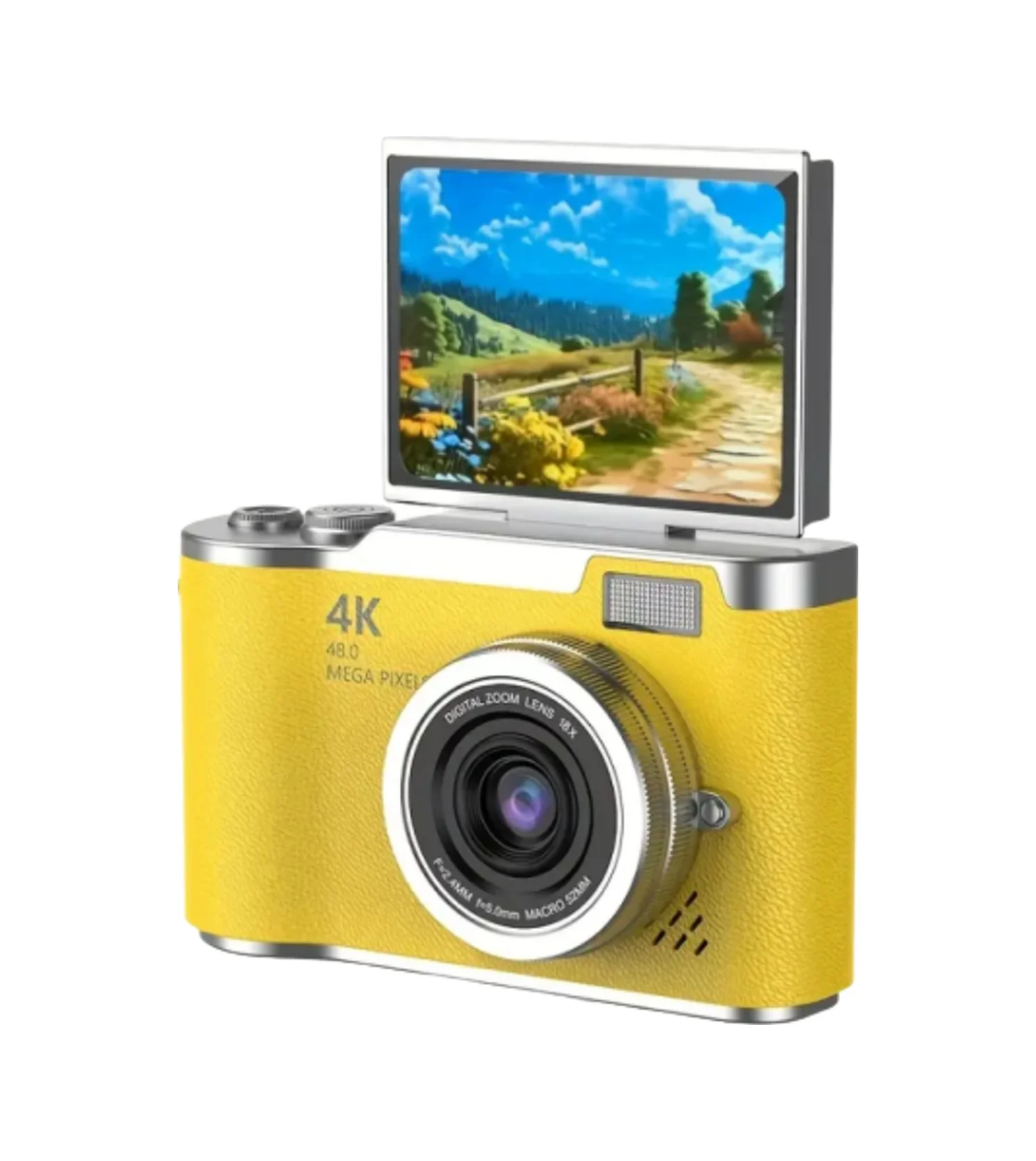 Lexroo Yüksek Çözünürlüklü 48 Mp Kamera 4k Video Çekim Selfie Vlog Fotoğraf Makinesi Lexroo Yüksek Çözünürlüklü 48 Mp Kamera 4k Video Çekim Selfie Vlog Fotoğraf Makinesi