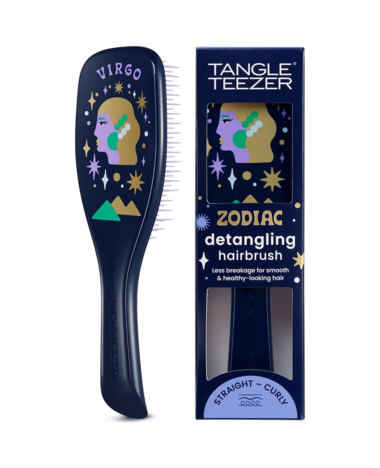 Lexroo Zodiac The Ultimate Detangler Virgo Saç Açıcı Tarak Düz Ve Kıvırcık Saçlar Başak Burcu Lexroo Zodiac The Ultimate Detangler Virgo Saç Açıcı Tarak Düz Ve Kıvırcık Saçlar Başak Burcu