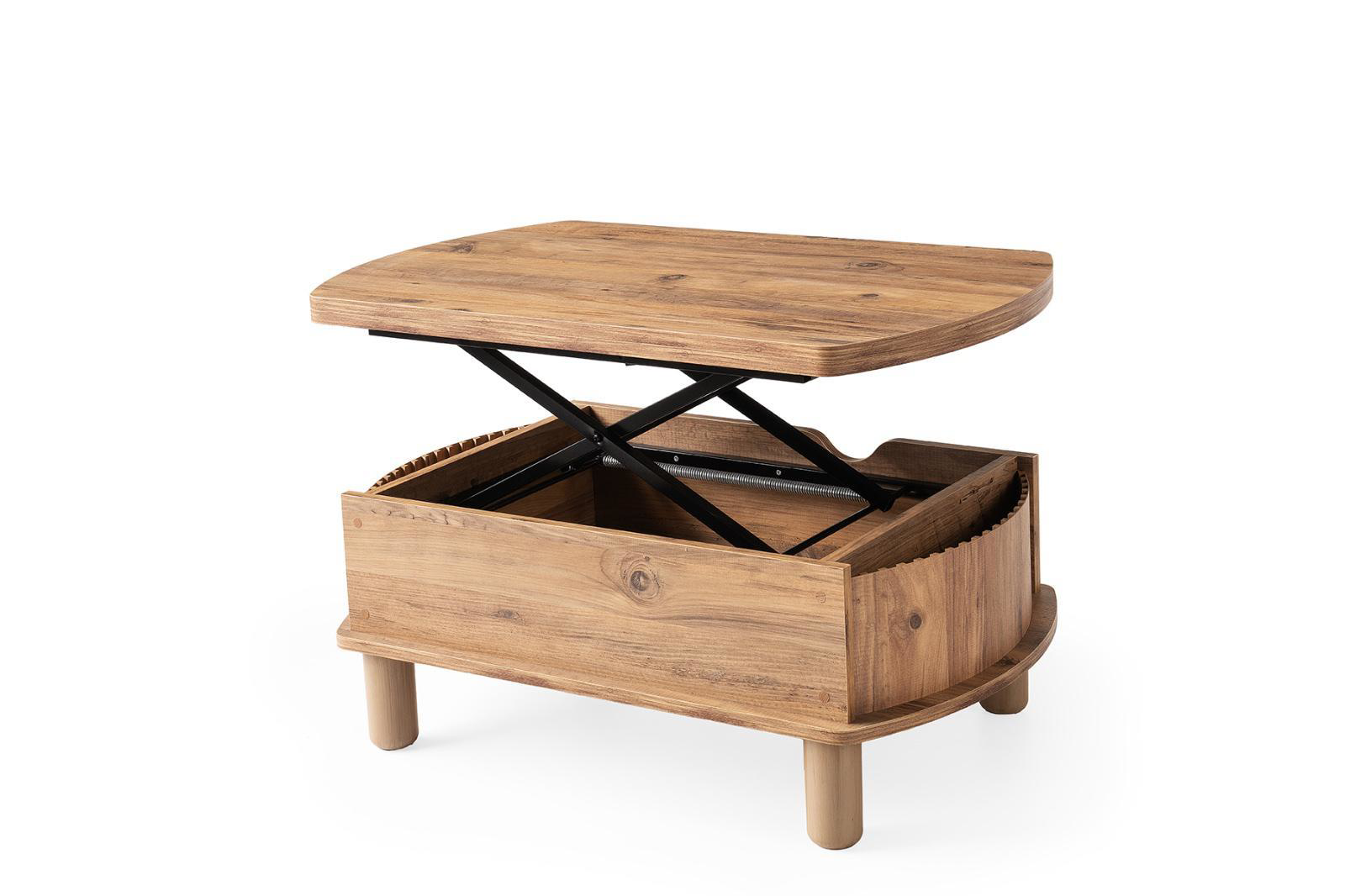 Leydi 5 Kademeli Oval Akıllı Sihirli Orta Sehpa 599 60x90