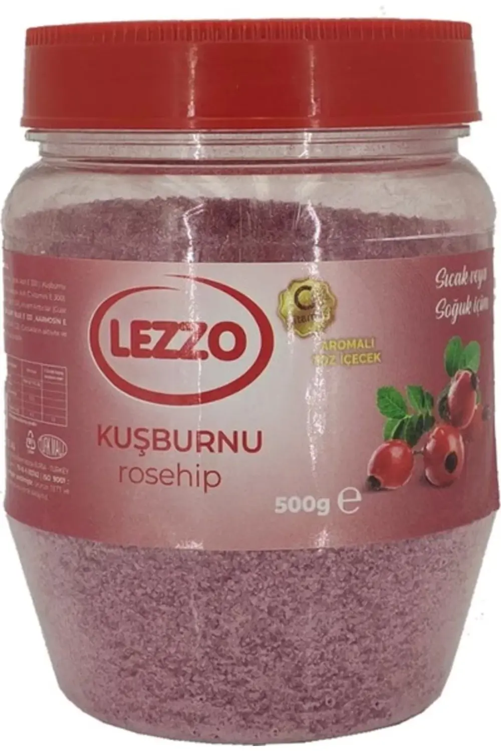 Lezzo Kuşburnu Toz Içecek ( Sıcak Ve Soğuk İçim) 500 Gr