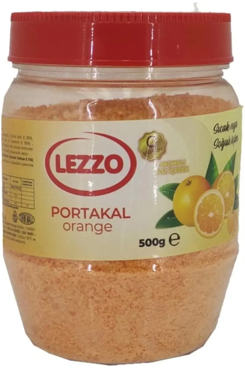 Lezzo Portakal Toz Içecek ( Sıcak Ve Soğuk İçim) 500 Gr
