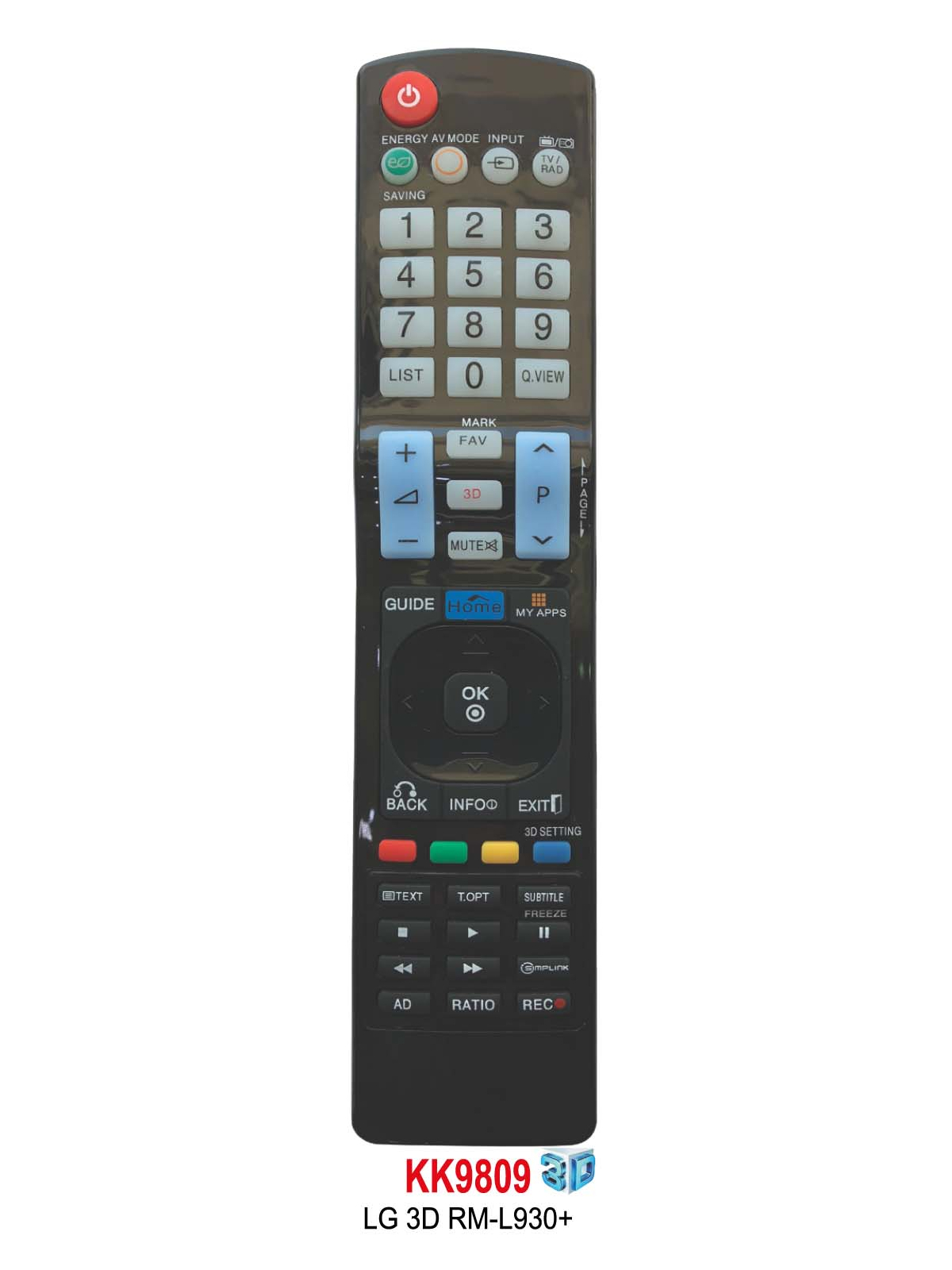 LG 3D RM-L 930+ KUMANDA LG 3D RM-L 930+ KUMANDA