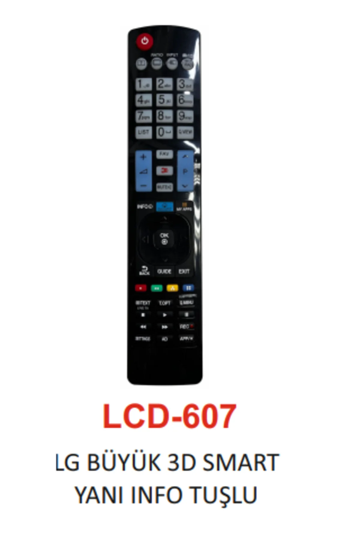Lg 3d Smart Lcd Tv Kumandası - Lcd 607