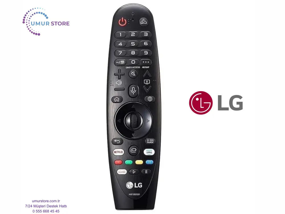 LG AKB75855501 Uyumlu AN-MR20GA Televizyon Kumandası-Mikrofonlu LG AKB75855501 Uyumlu AN-MR20GA Televizyon Kumandası-Mikrofonlu
