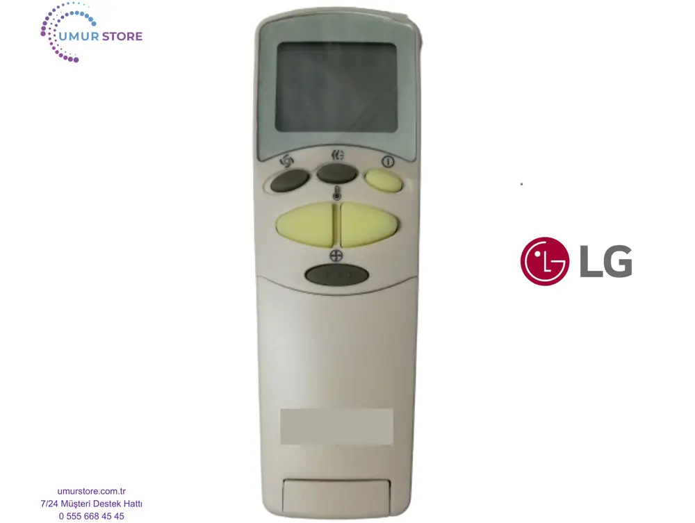 LG Arçelik Beko Grundig Klima Kumandası LG Arçelik Beko Grundig Klima Kumandası