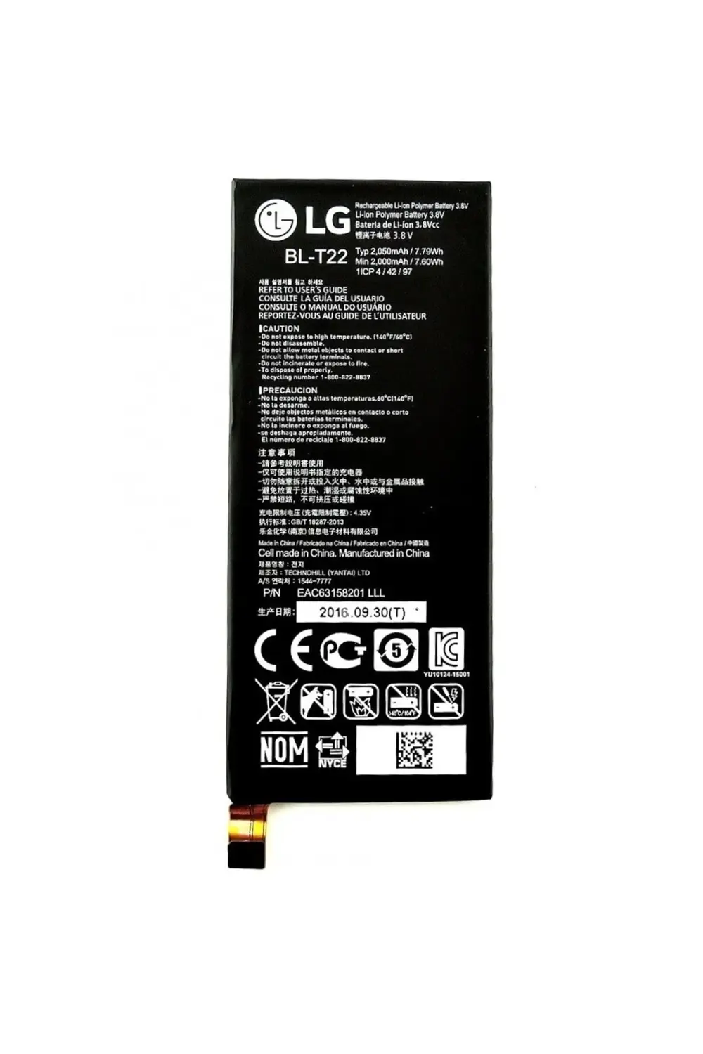 Lg Bl-T22 Zero H650 Batarya Pil