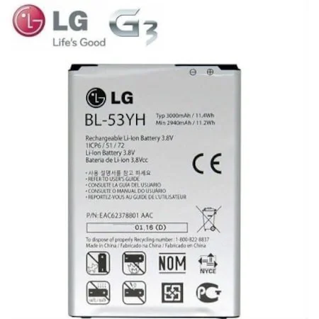 Lg G3 Batarya Pil BL-53YH Servis Fiyatı, Yorumları ve Özellikleri